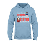 I'm A Proud Brother - Personalized Sibling T-shirt & Hoodie