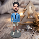 You Will Be Missed - Gift for colleague - Personalized Bobblehead