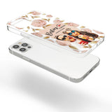 Besties Forever - Personalized Bestie Clear Phone Case