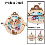 Love My Dog/Cat - Gift for dog lovers - Personalized Ornament
