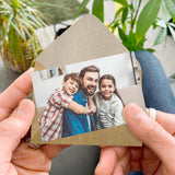 The Love Between - Personalized Father Wallet Insert Card
