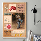 Everything Is Better With You - Personalized Couple Poster