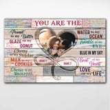 You Are The Love Of My Life - Personalized Couple Poster