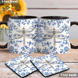 Love Dragonflies - Personalized Gardening Accent Mug
