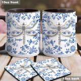 Love Dragonflies - Personalized Gardening Accent Mug