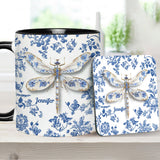 Love Dragonflies - Personalized Gardening Accent Mug