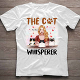 The Cat Whisperer - Personalized Mother's Day Cat T-shirt and Hoodie