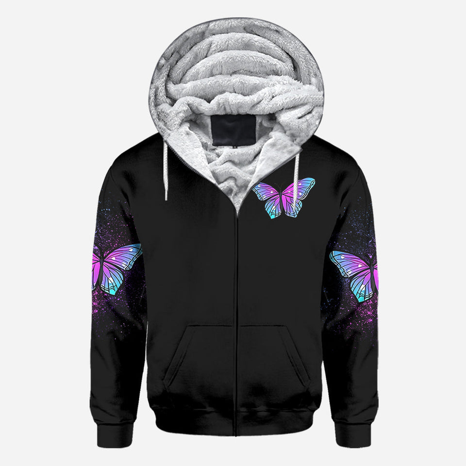 Grandma's Butterflies - Personalized Grandma All Over Shirt