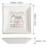 Soul Sisters Pinky Promise - Personalized Bestie Jewelry Dish