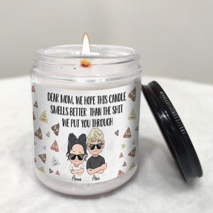 Dear Mom Dear Dad Funny Gift - Gift for mom, grandma, grandpa, dad - Personalized