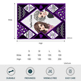 Grandma And Grandchildren - Personalized Mother's Day Grandma Blanket