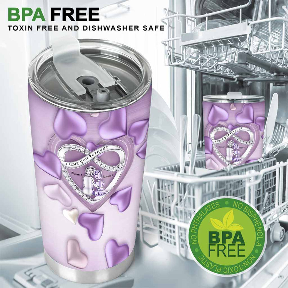 Mother And Daughter - Personalized Mother's Day Mother Tumbler