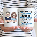 You're The Luckiest Dad - Personalized Father Mug