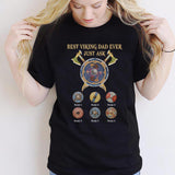 Best Viking Dad Ever - Viking Personalized T-shirt and Hoodie