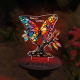 Stunning Butterfly Dragonfly Bee Hummingbird - Personalized Gardening Garden Solar Light
