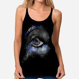 I've Got Your Six  - Police Officer Cross Tank Top