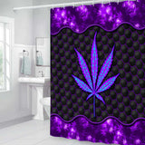 Magic Leaf - Personalized Weed Bathroom Curtain & Mats Set