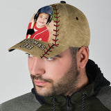 Never Give Up - Personalized Baseball Classic Cap
