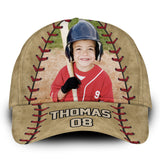 Never Give Up - Personalized Baseball Classic Cap