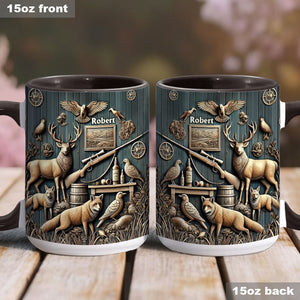 Best Hunter Ever - Personalized Hunting Accent Mug