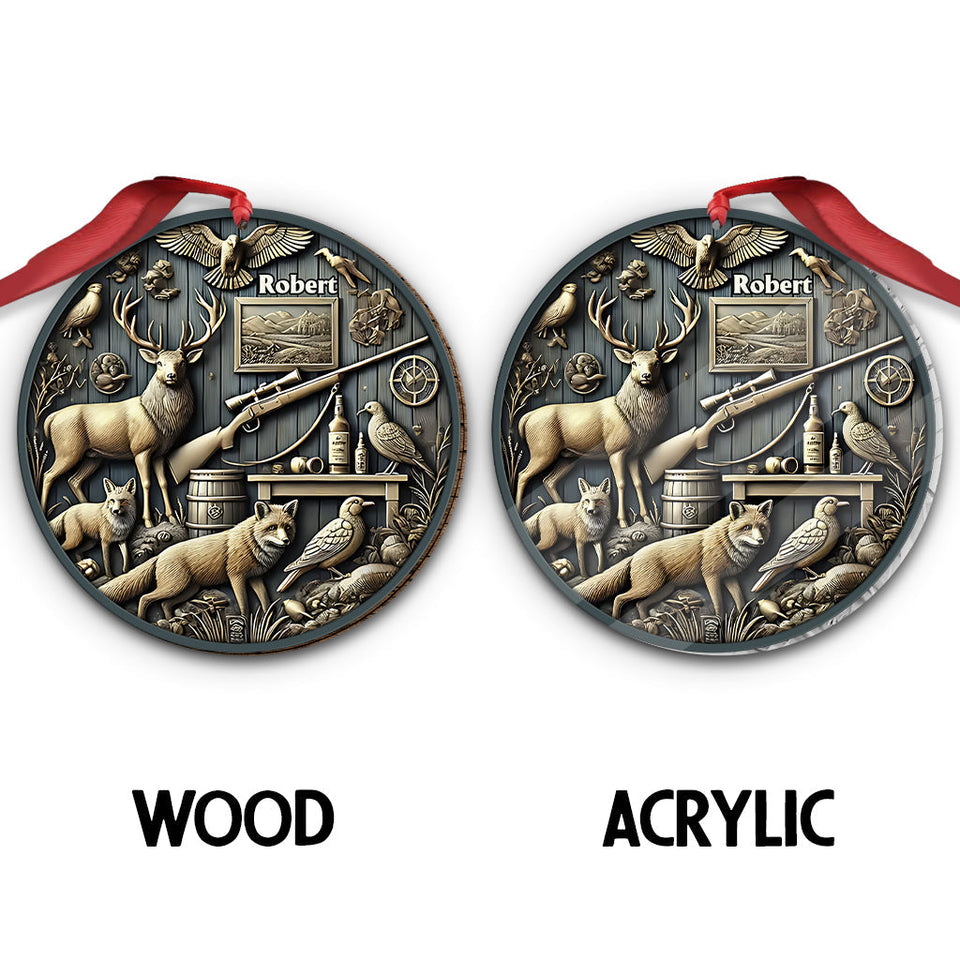 Best Hunter Ever - Personalized Hunting Ornament