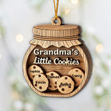 Grandma's Little Cookies - Personalized Grandma Ornament
