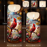Angel's Whisper - Personalized Memorial Flameless Candle