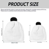 Floral Cross - Personalized Christian Beanie Hat