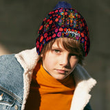 Floral Cross - Personalized Christian Beanie Hat
