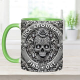 Stunning Skull - Personalized Skull Accent Mug