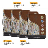 Believer - Personalized Christian Leather Bible Cover Bag