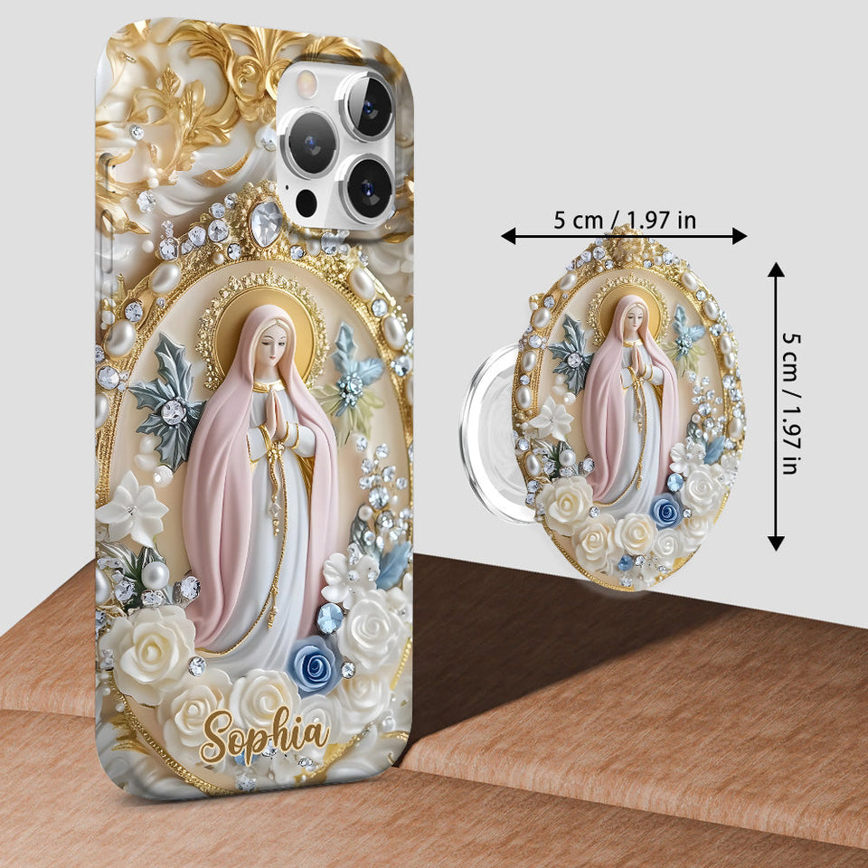 Croyant - Coque de téléphone personnalisée avec impression chrétienne intégrale