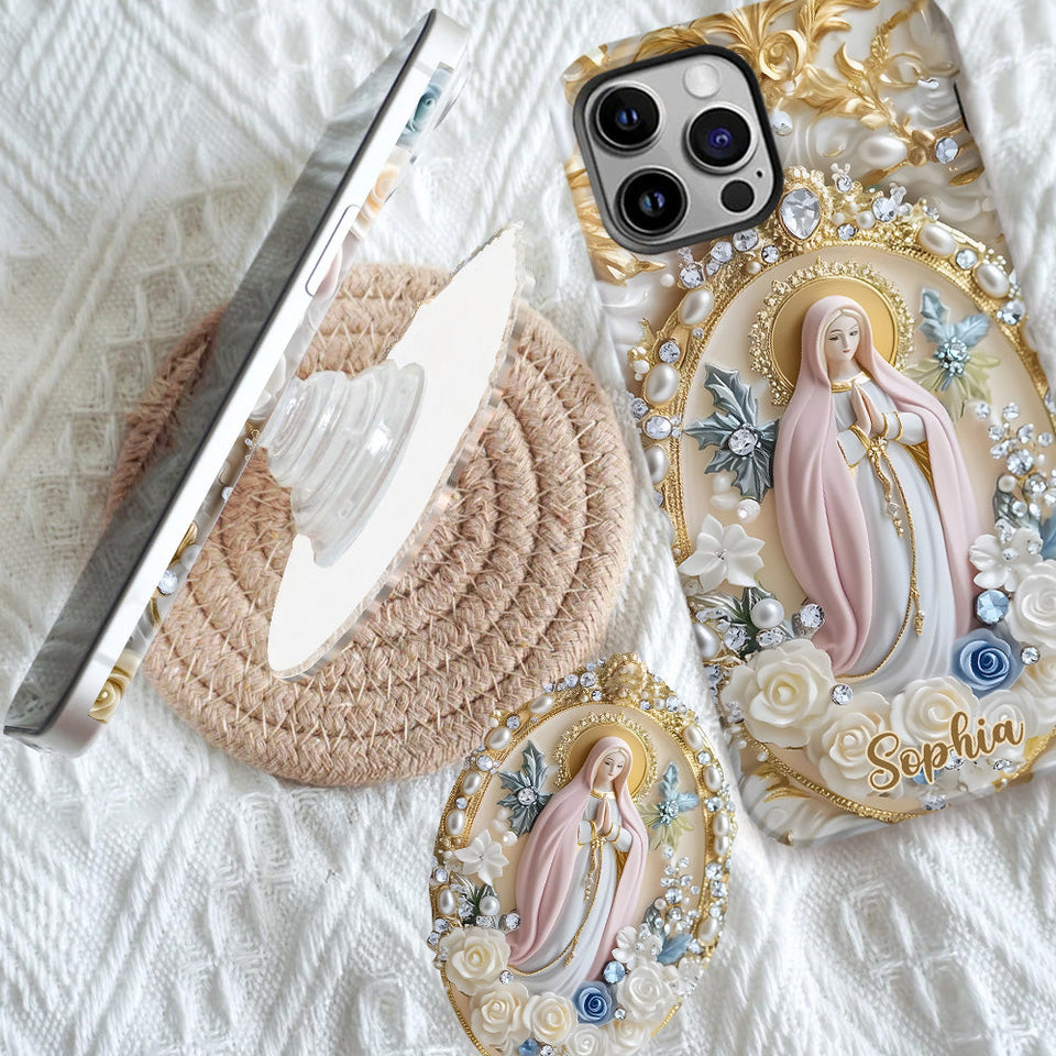 Croyant - Coque de téléphone personnalisée avec impression chrétienne intégrale