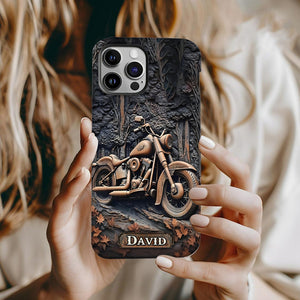 Time To Ride - Personalized Biker Full Print Phone Case