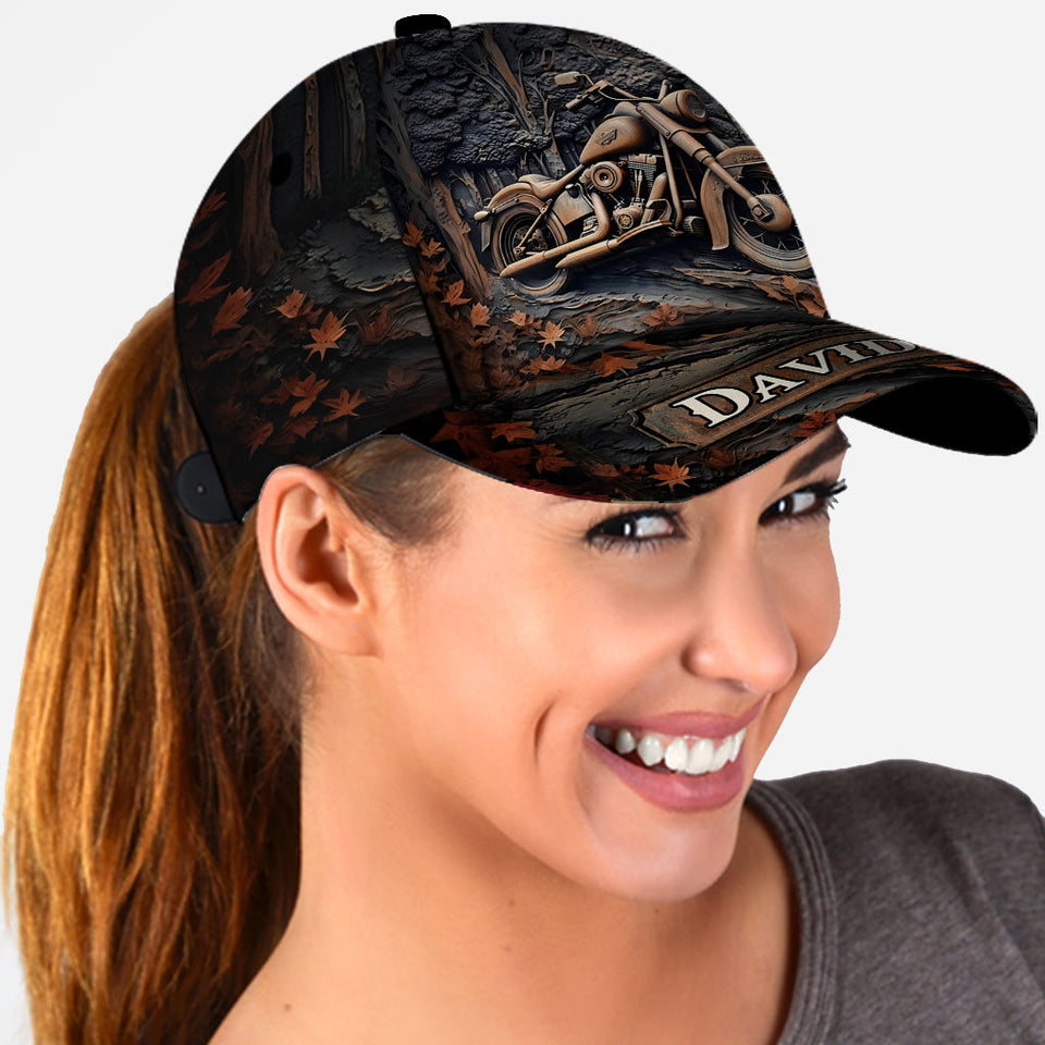 Time To Ride - Personalized Biker Classic Cap
