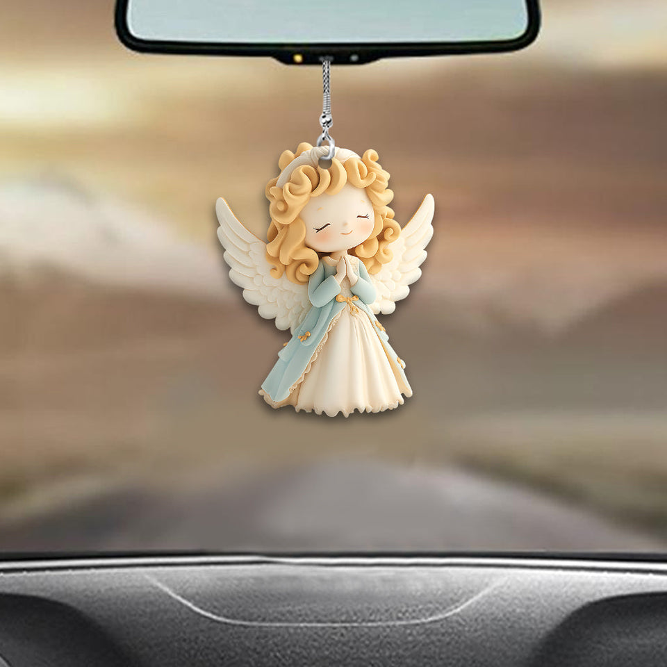 Saint Gardien - Ornement de voiture chrétien personnalisé