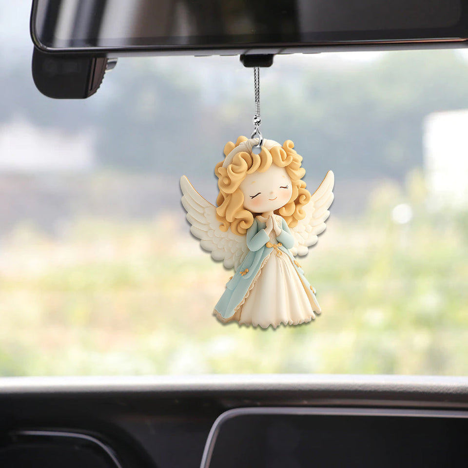 Saint Gardien - Ornement de voiture chrétien personnalisé