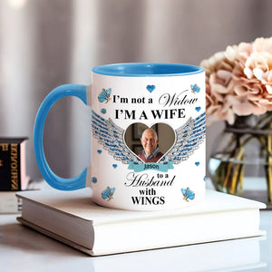 Je ne suis pas veuve - Mug commémoratif personnalisé