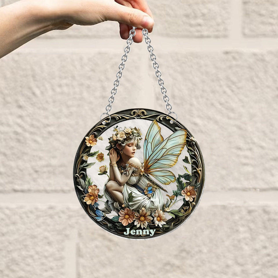 Your Garden - Personalized Gardening Window Hanging Suncatcher Ornament