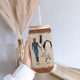Just A Girl Who Loves Horses - Personalized Horse Can Glass