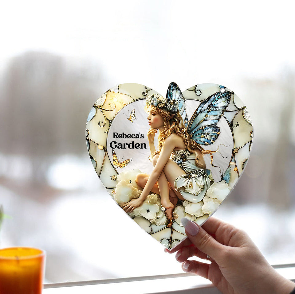 Your Garden - Personalized Gardening Window Hanging Suncatcher Ornament