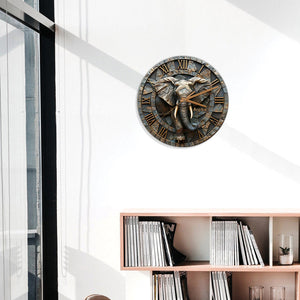 Stunning Eleplant - Personalized Elephant Wall Clock