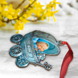 Baby 1st Christmas - Personalized Family Ornament
