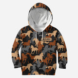 Love Horses - Personalized Horse Hoodie and Leggings