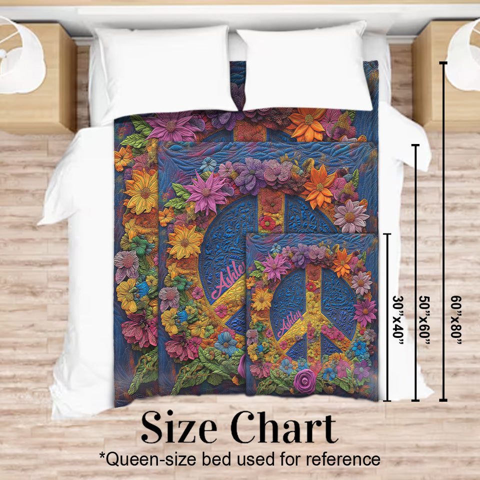Hippie Soul - Personalized Hippie Blanket