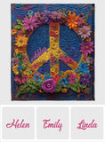 Hippie Soul - Personalized Hippie Blanket