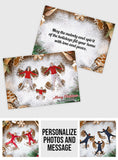 Merry Christmas - Personalized Family Greeting Card