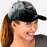 Awesome wolf - Personalized Wolf Classic Cap