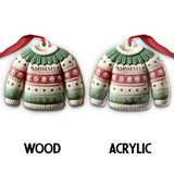 Winter Beanie Hat Christmas - Personalized Family Ornament