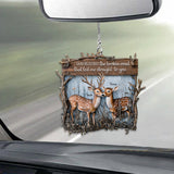 You And Me We Got This Dear Couple - Personalized Hunting Car Ornament